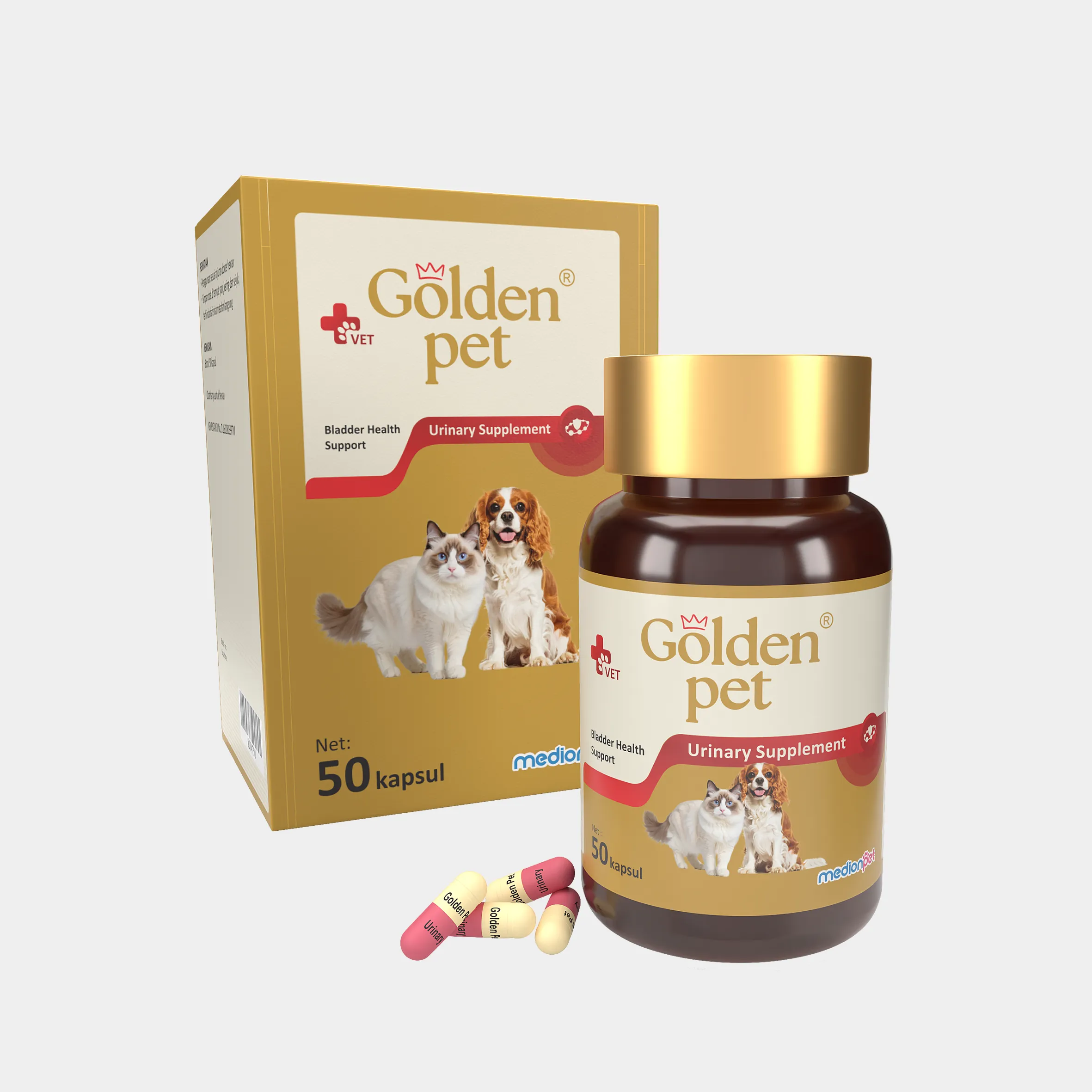 Golden Pet Urinary Supplement Caps