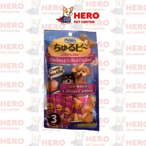Inaba Ciao Dog Churu Bee Chick Collagen