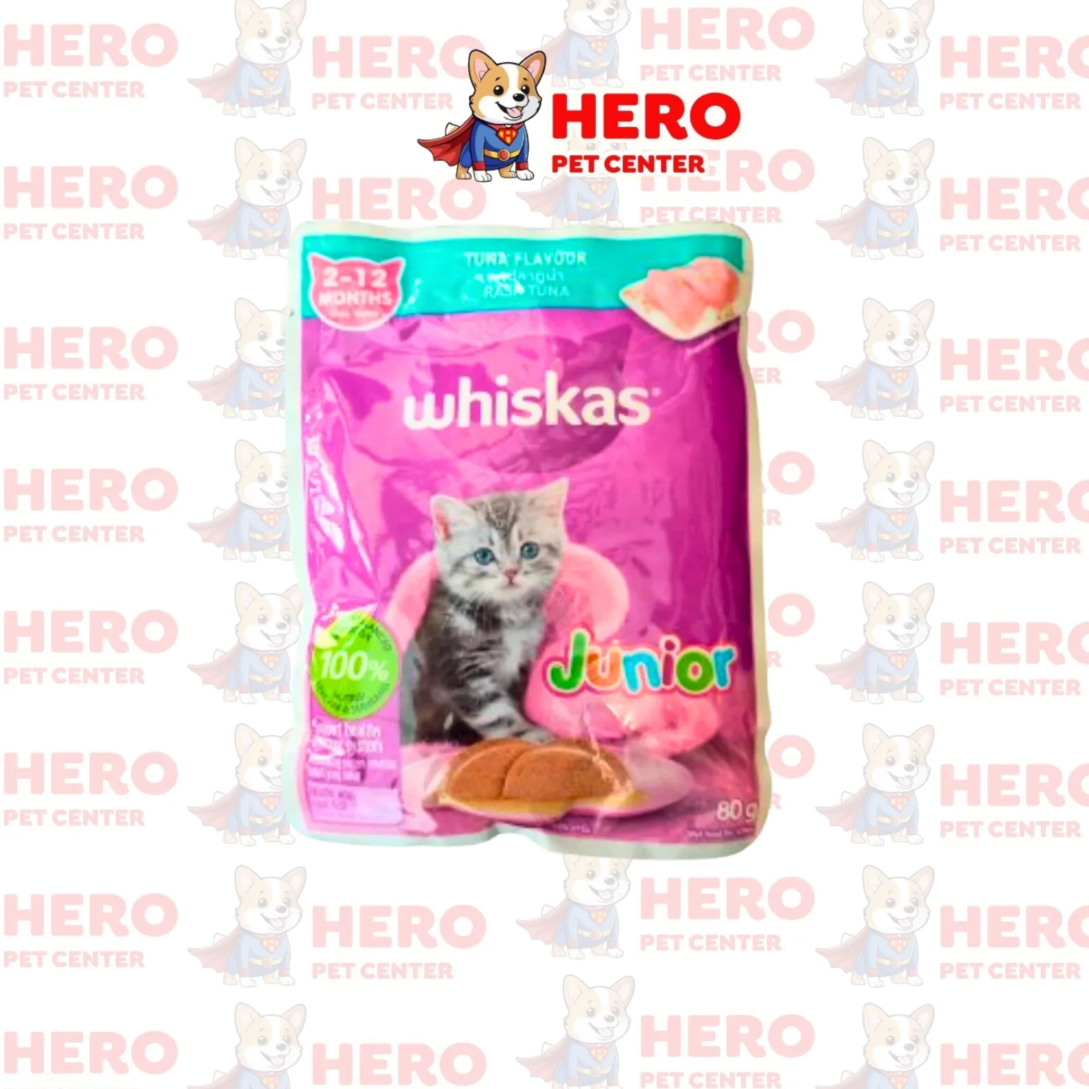 Whiskas Pouch Junior Tuna Wet