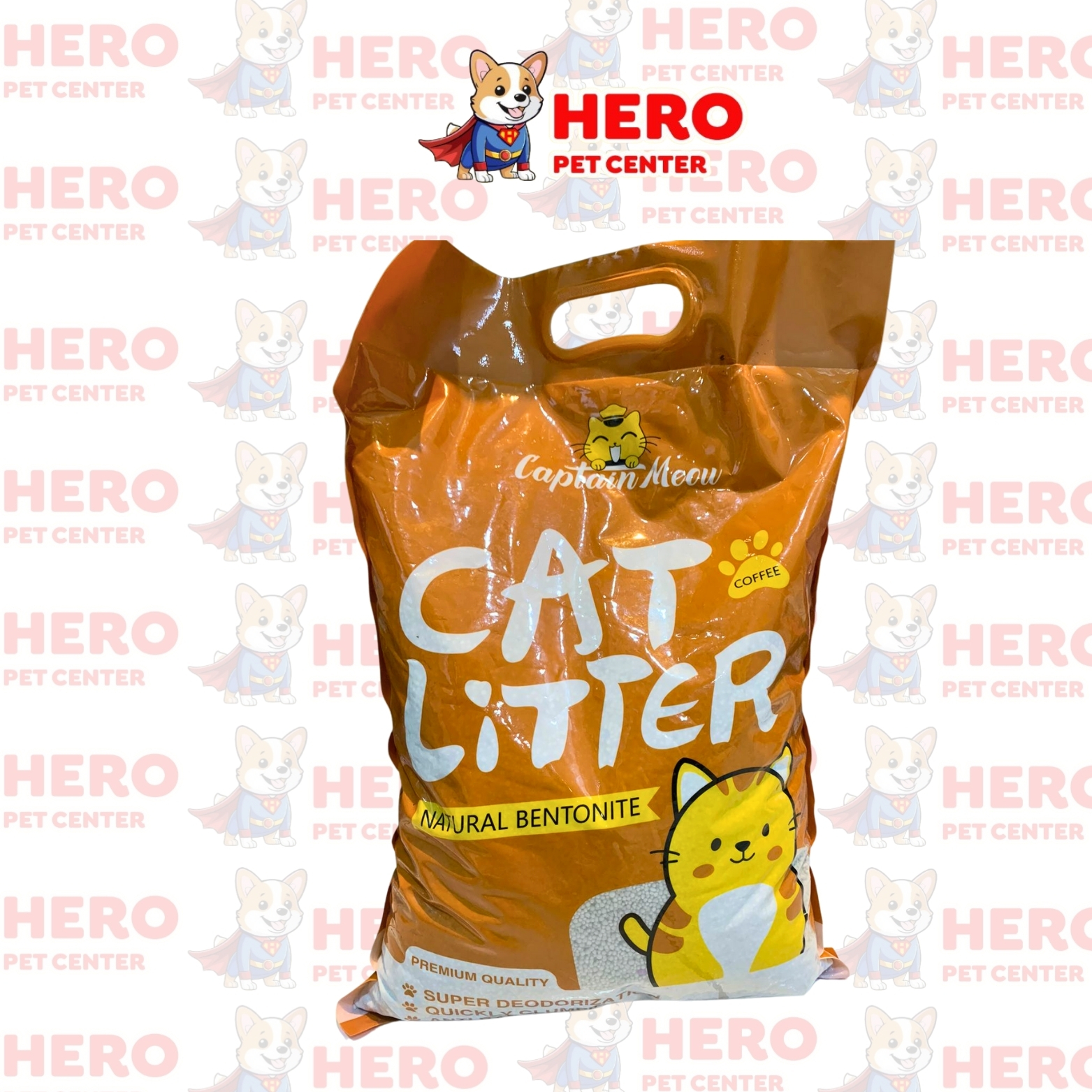 Pasir Kucing Captain Meow Coffe 5L