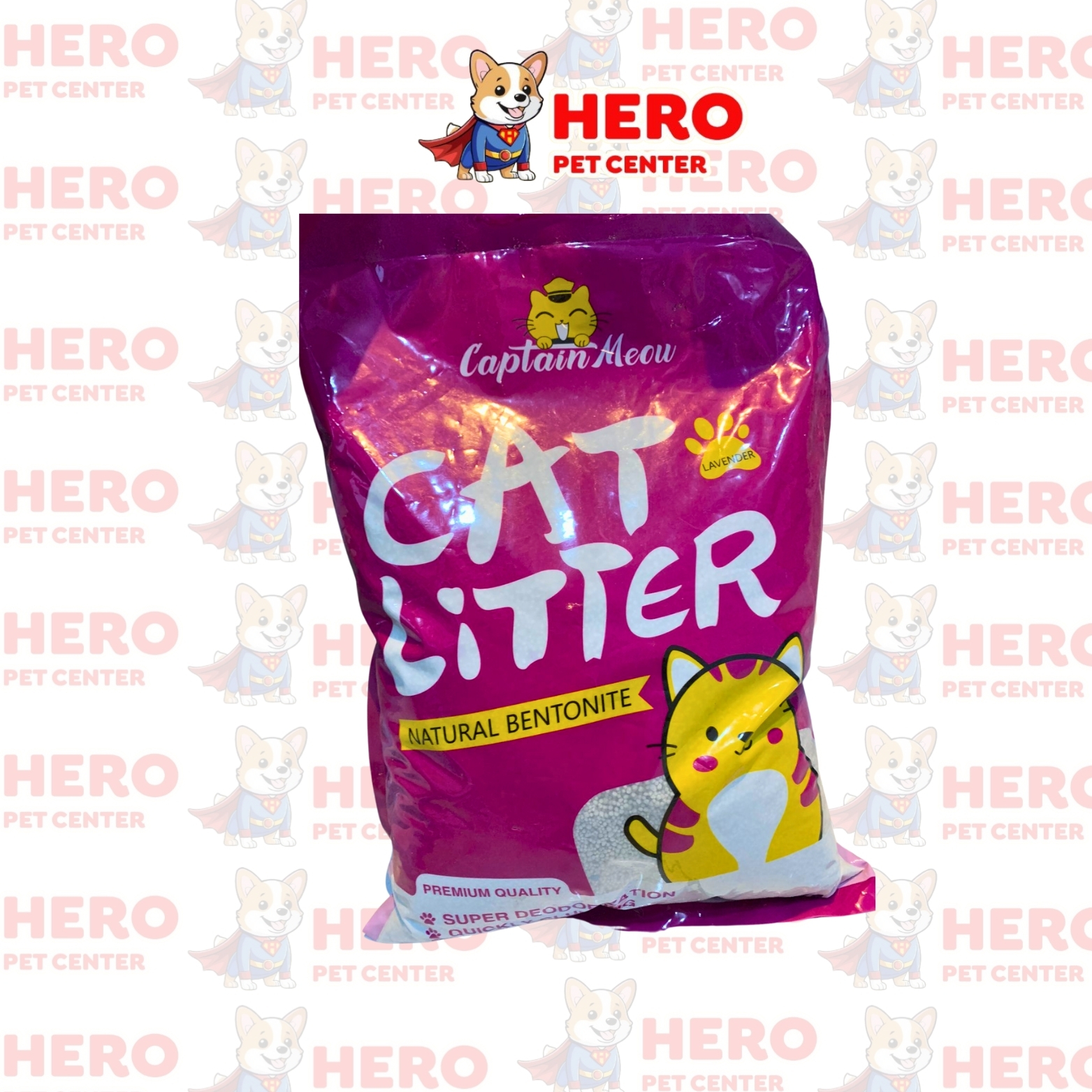 Pasir Kucing Captain Meow Lavender 10 L