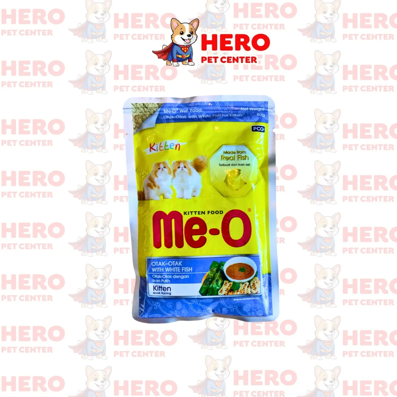 Meo Pouch Otak Otak With Whitefish Kitten