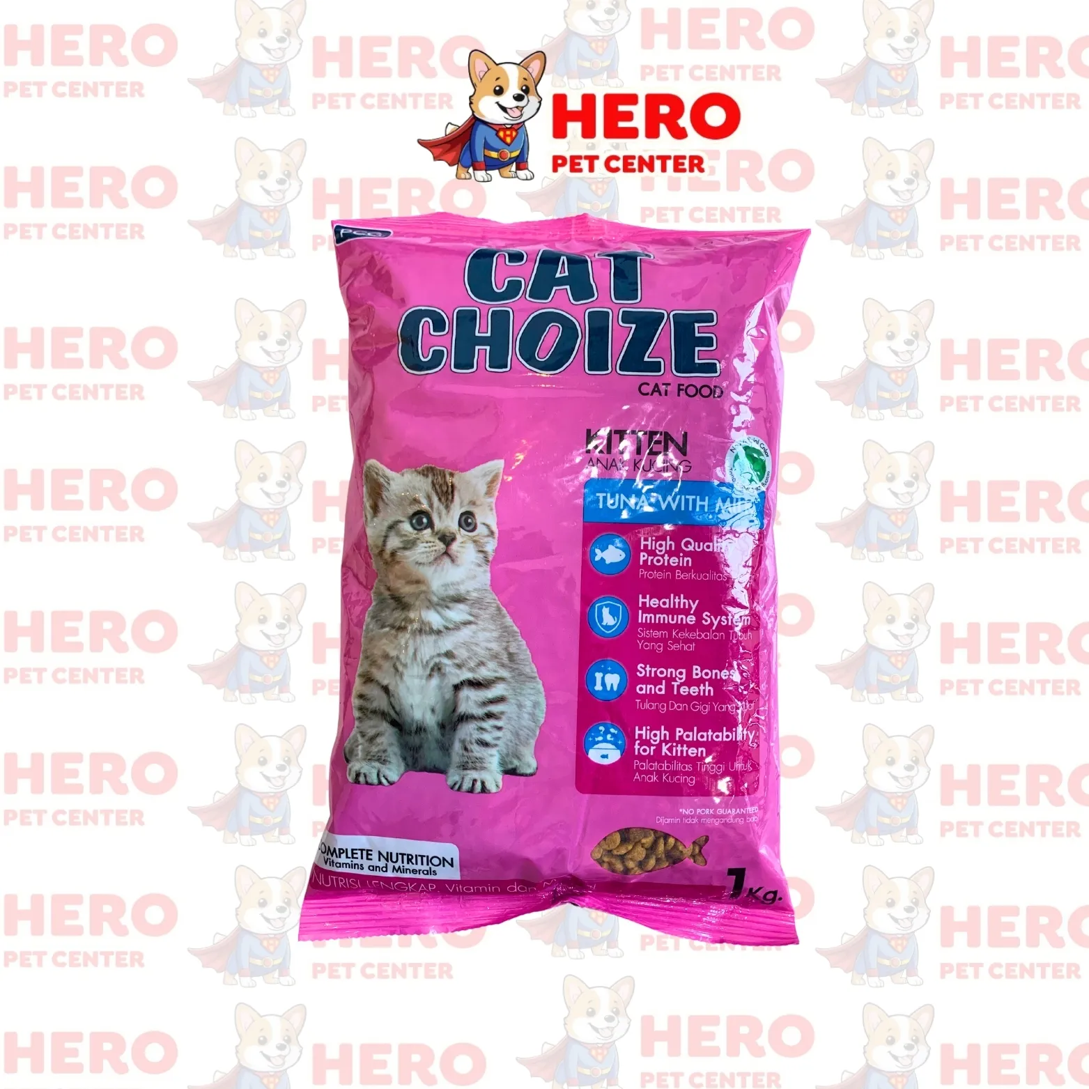 Cat Choize Kitten Tuna With Milk 1kg