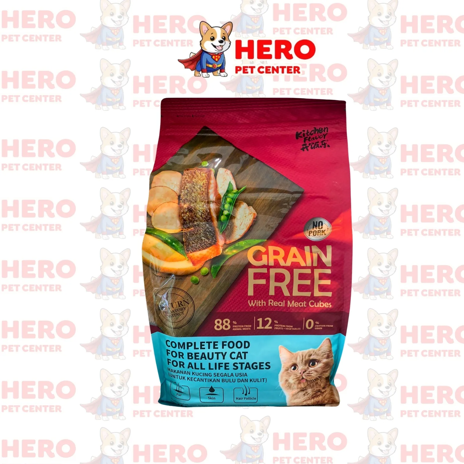 Kitchen Flavour Beauty Cat All Stages 1.5Kg