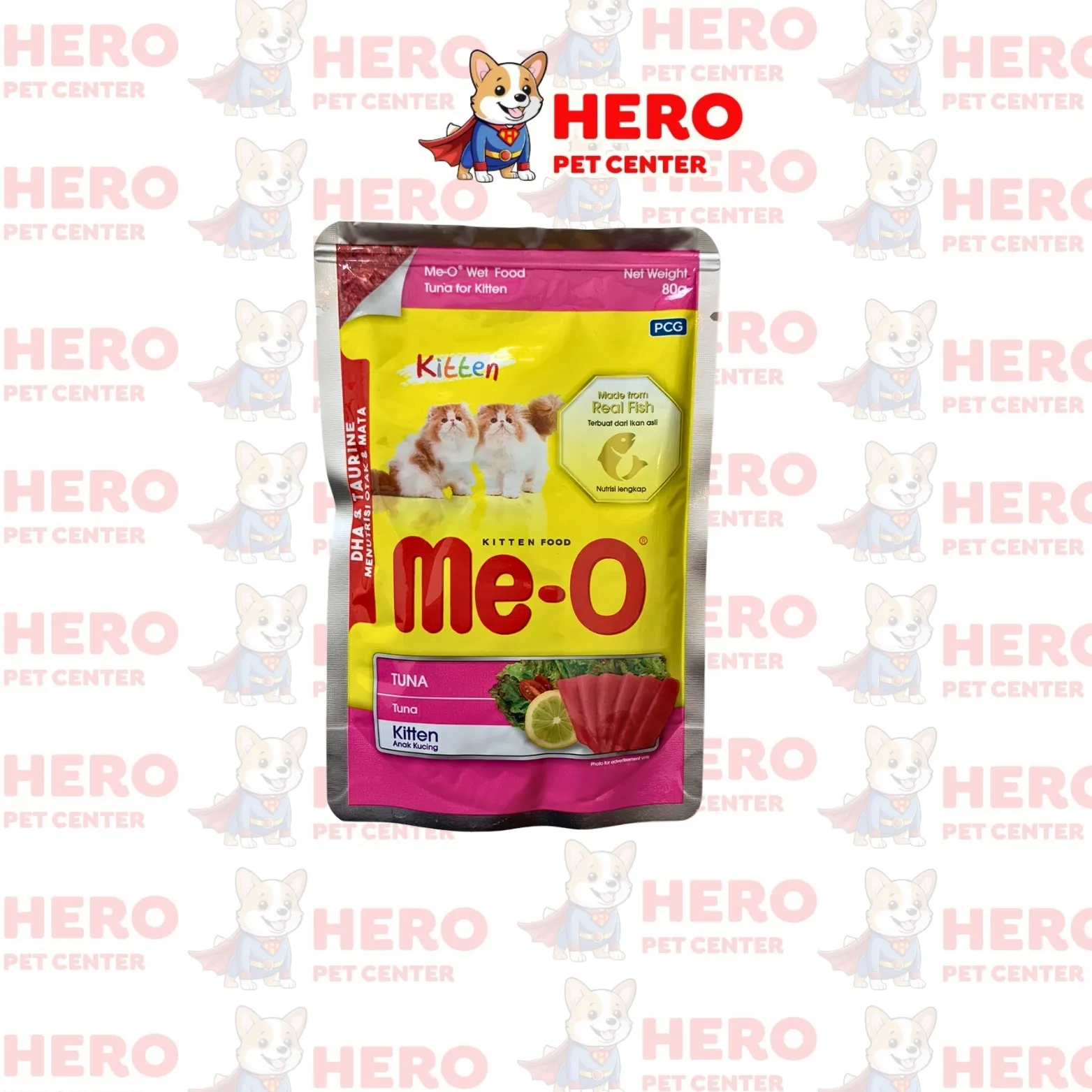 Meo Pouch Kitten Tuna In Jelly