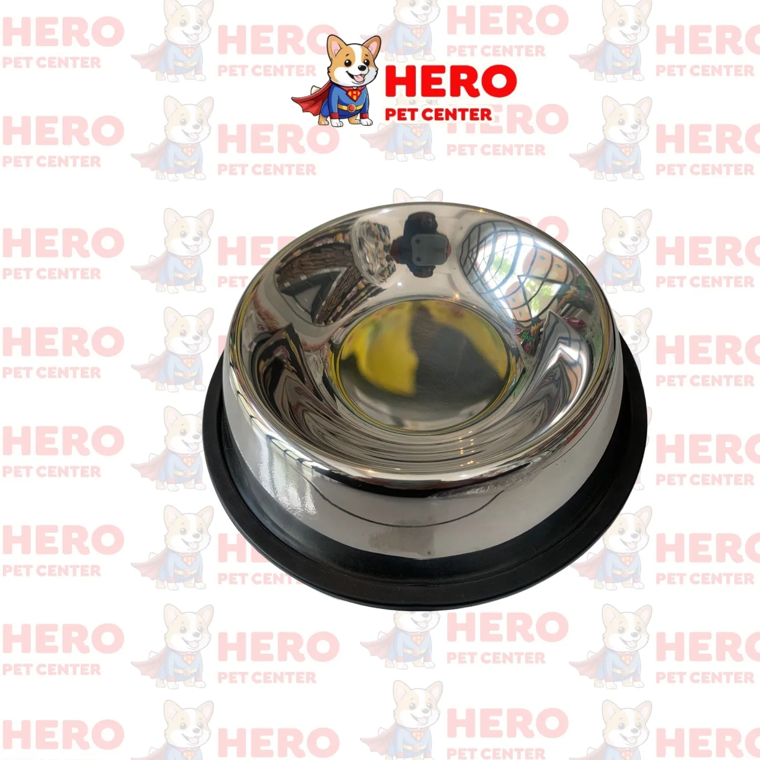 Mangkuk Pakan Stainless L